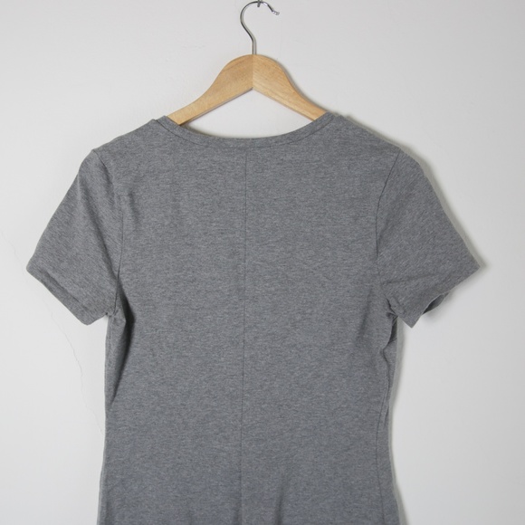 Dark Heather Jersey Dress - Picture 3 of 4